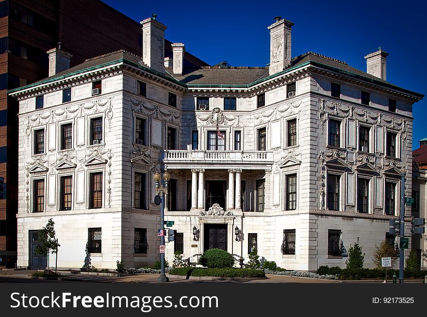 The Patterson Mansion in 15 Dupont Circle, Washington DC, USA.