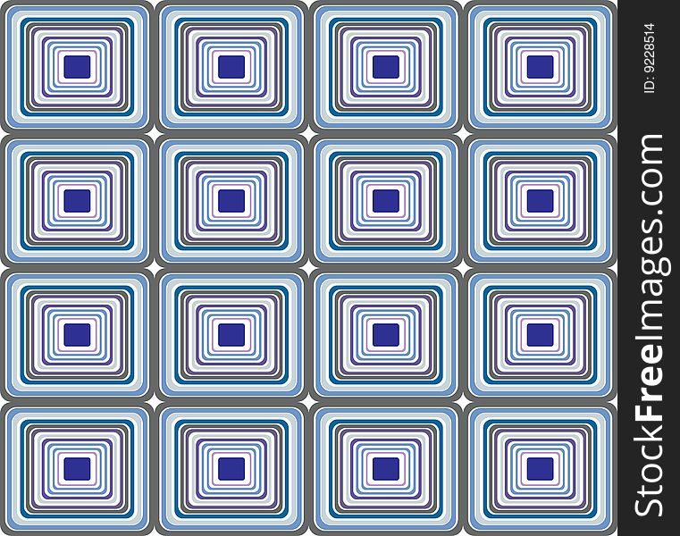 Retro seamless pattern in different colors. Retro seamless pattern in different colors