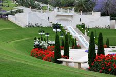 The Garden Of Bahai Royalty Free Stock Image