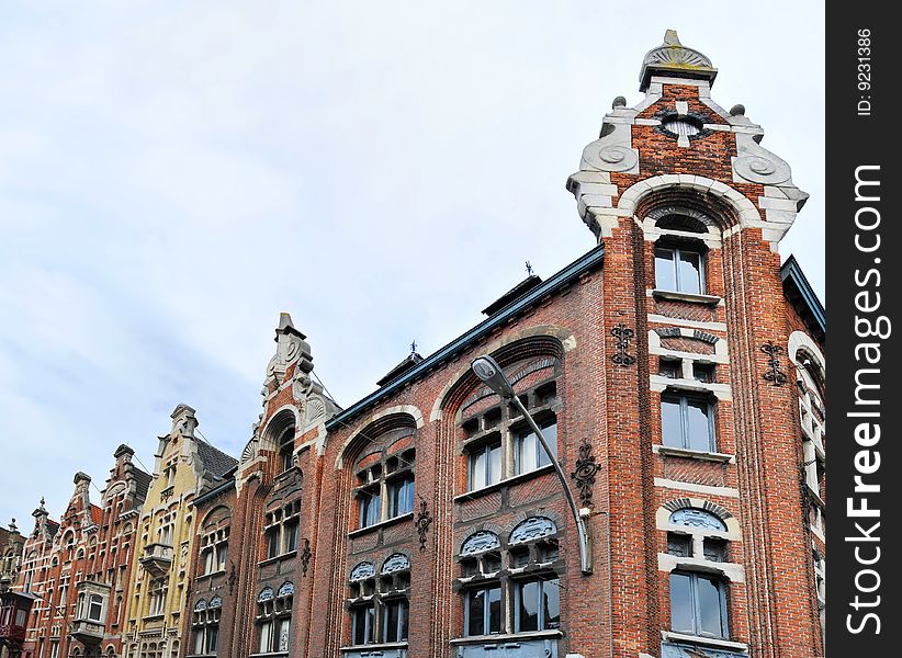 Houses of Ghent in Belgium