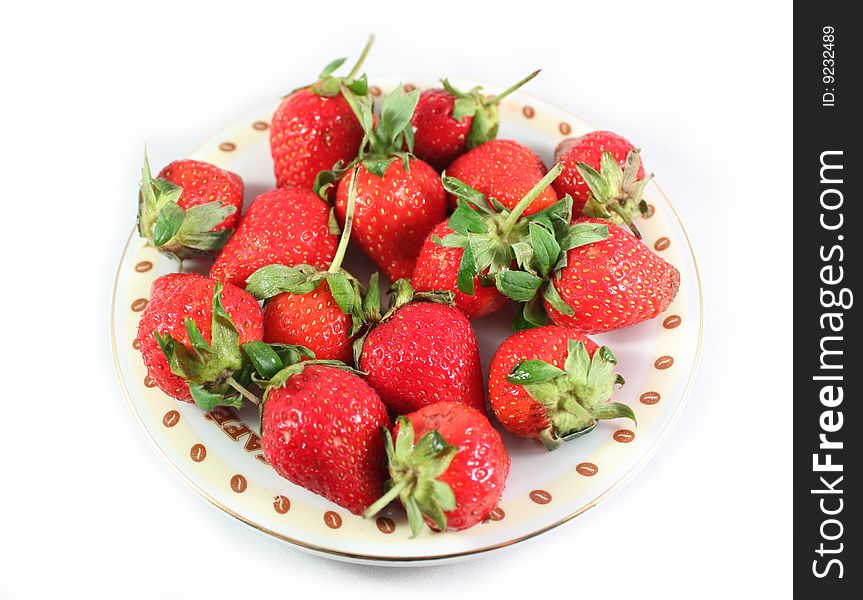 Fresh And Tasty Strawberries