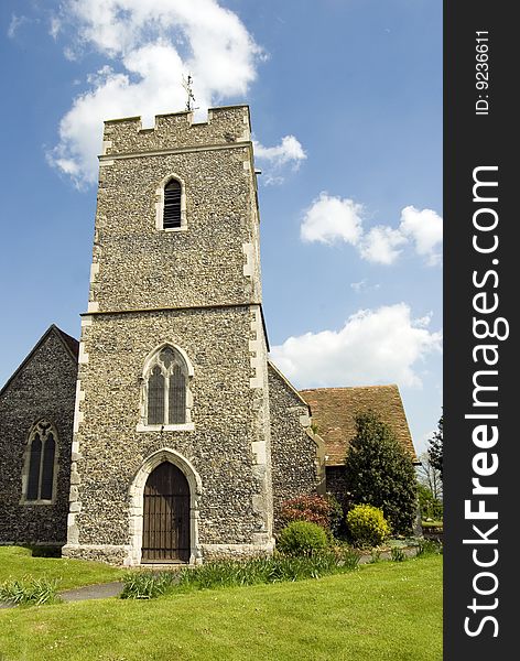 The Parish Church of St Bartholomew was built during the 14th Century in the village of Bobbing in Kent England.