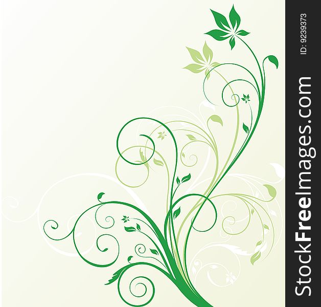 Floral abstraction for design (vector). Floral abstraction for design (vector)