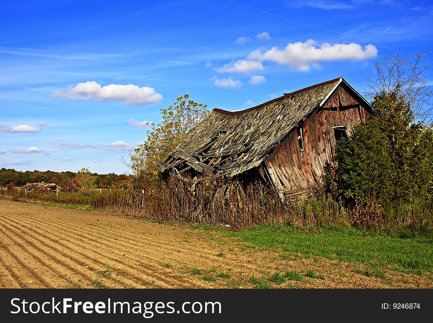 Old Barn In County
