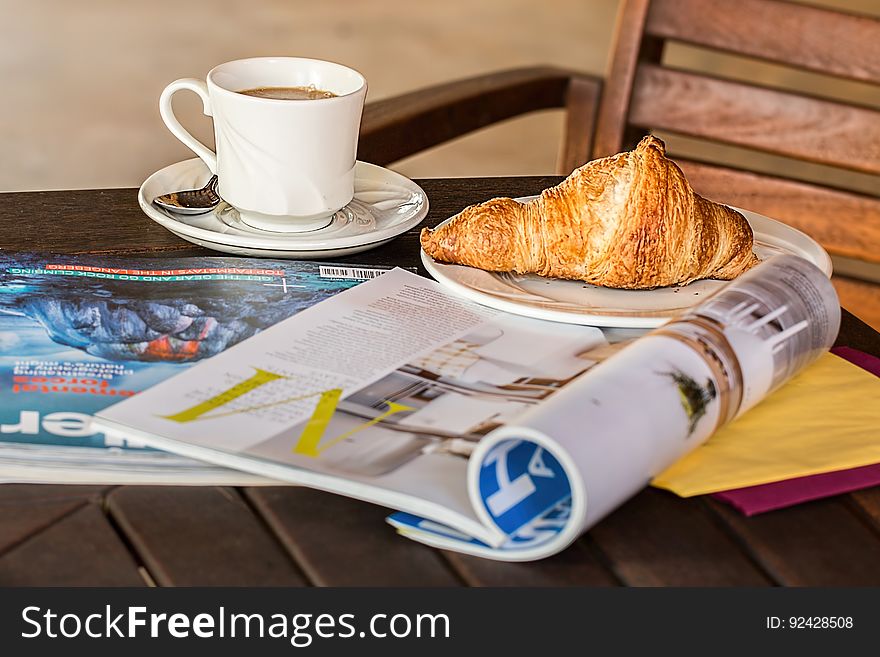 Close-up of Coffee Cup on Table