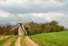 Old Windmill Stock Image Old Windmill Stock Image
