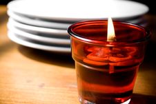 Candle Light Dinner Stock Photos Candle Light Dinner Stock Photos