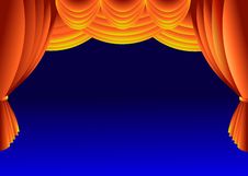 Stage Screen Stock Photography