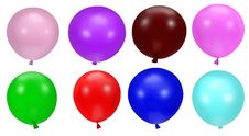 Colorful Party Balloons Royalty Free Stock Photography Colorful Party Balloons Royalty Free Stock Photography