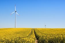 Wind Turbines Royalty Free Stock Images Wind Turbines Royalty Free Stock Images