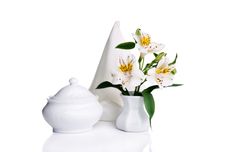 White Still Life Royalty Free Stock Photo White Still Life Royalty Free Stock Photo