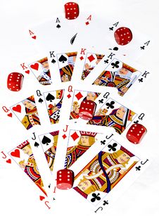 Playing Cards Stock Image