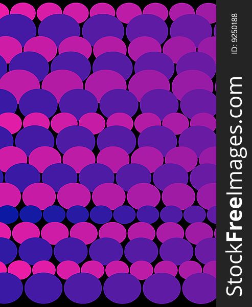 Colorful circles for background vector