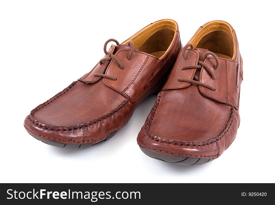 Brown shoes