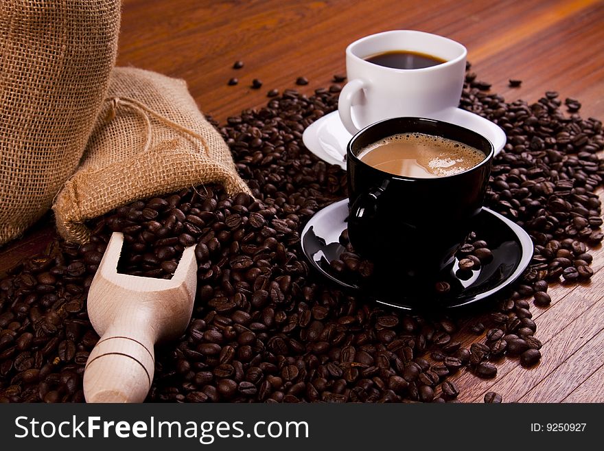 Hot aromatic coffee good for everything. Hot aromatic coffee good for everything