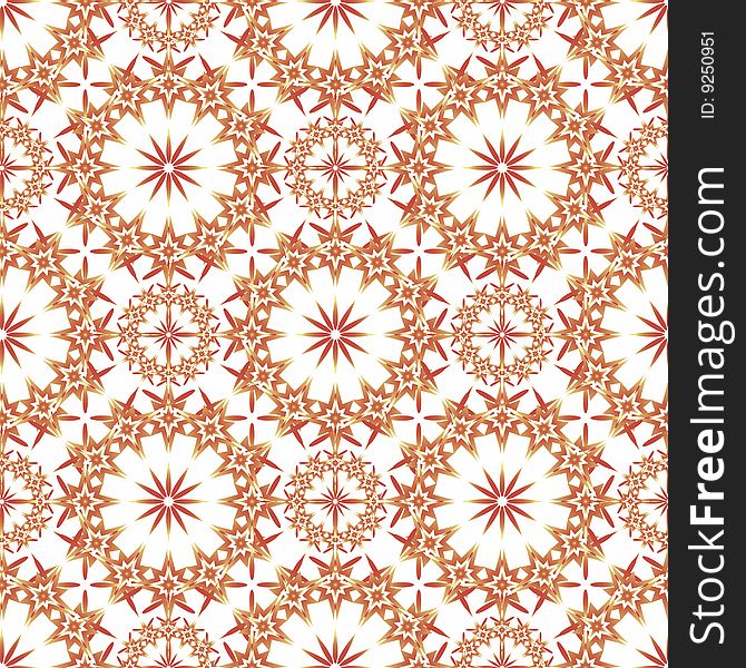 Sparkling seamless floral background pattern. Sparkling seamless floral background pattern
