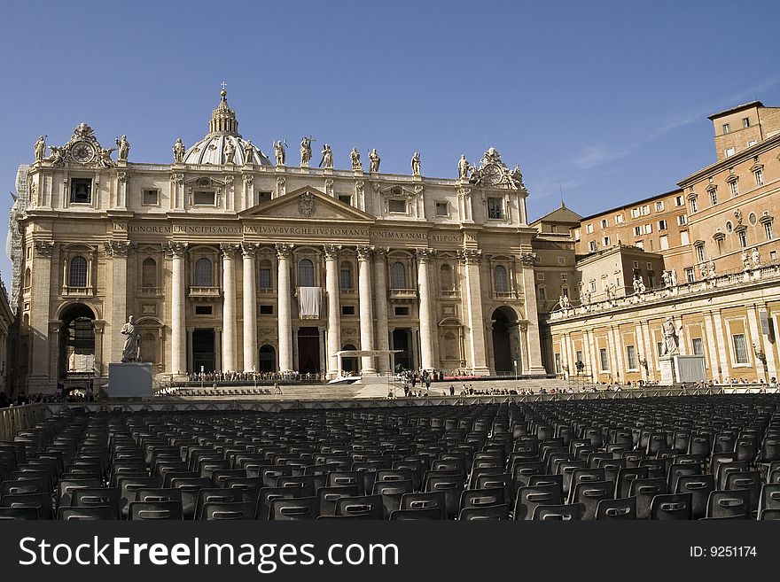 St Peter`s basilica Rome Italy