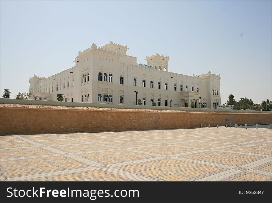 Arabic Architecture in Doha, Qatar,. Arabic Architecture in Doha, Qatar,