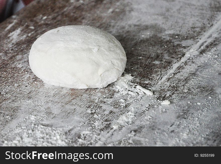 Flour Cake Raw Limp