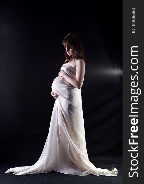 Lovely expectant mother 40 weeks