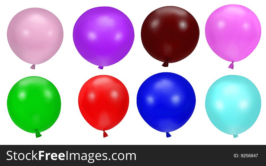 Colorful Party Balloons