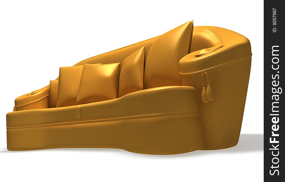 Isolated Couch