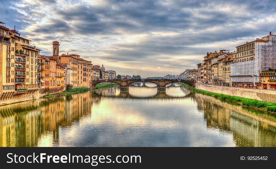 Waterway, Reflection, Sky, Body Of Water