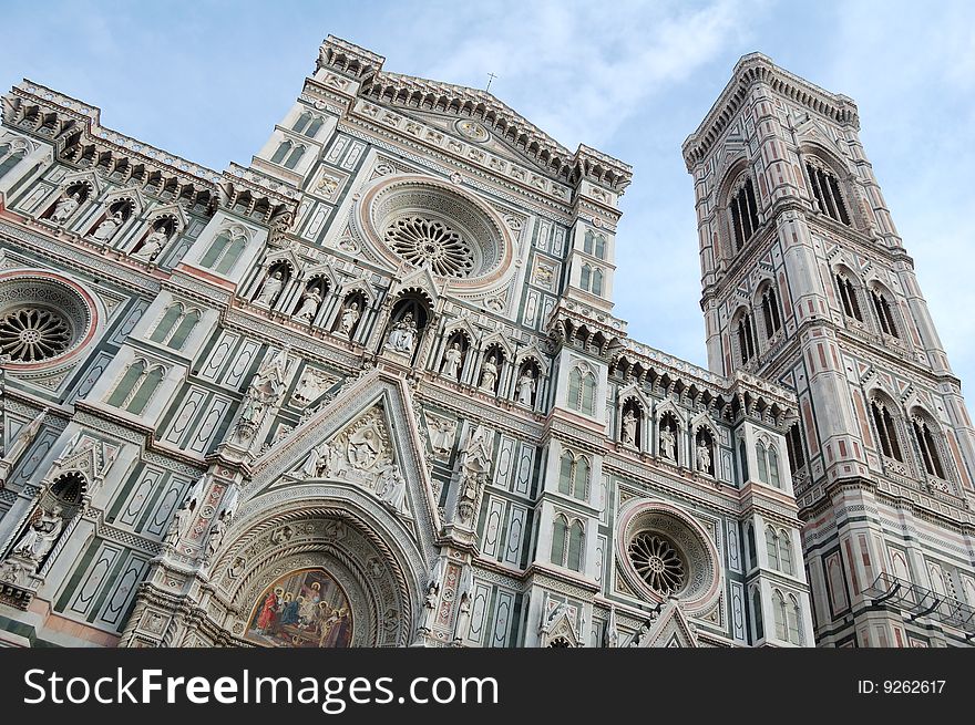 Historic building The Duomo in Florence. Historic building The Duomo in Florence