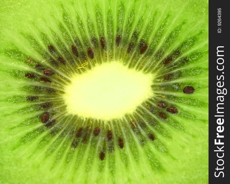 Fresh Kiwi in the kitchen