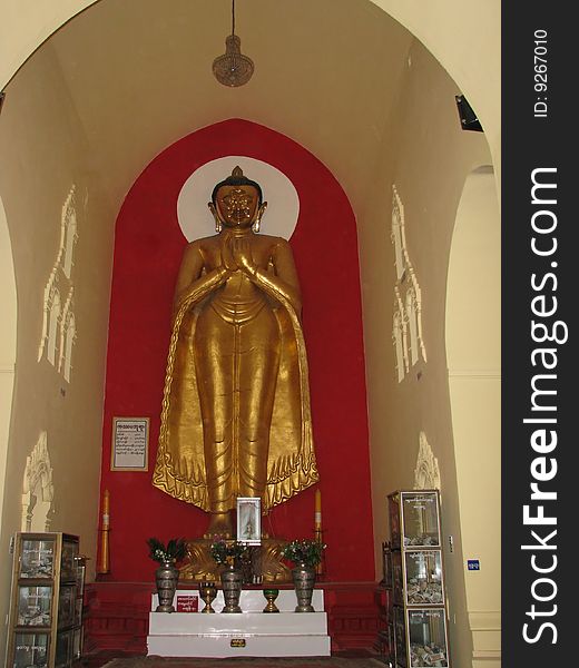 BUDDHA statue in upper Myanmar. BUDDHA statue in upper Myanmar.