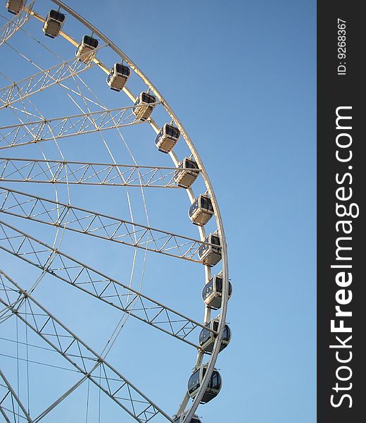 A View of a Large Big Wheel.