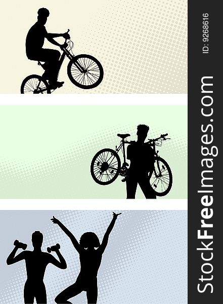 Lots Of People - Vector Set - Banner