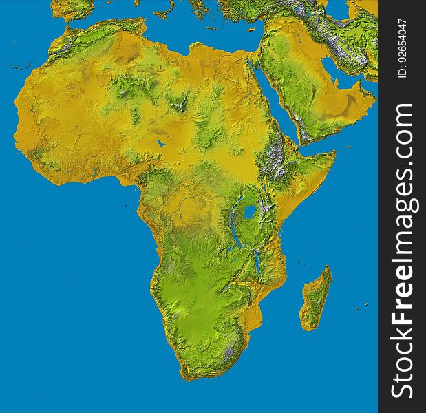 Map, Ecoregion, Water Resources, World
