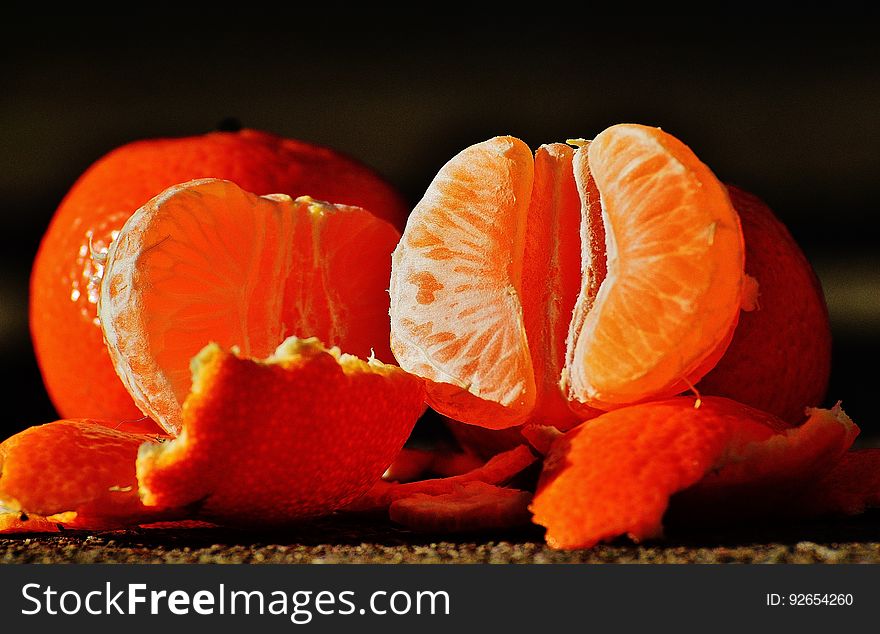 Fruit, Tangerine, Still Life Photography, Mandarin Orange