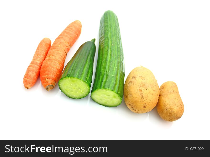 Fresh vegetables in the kitchen