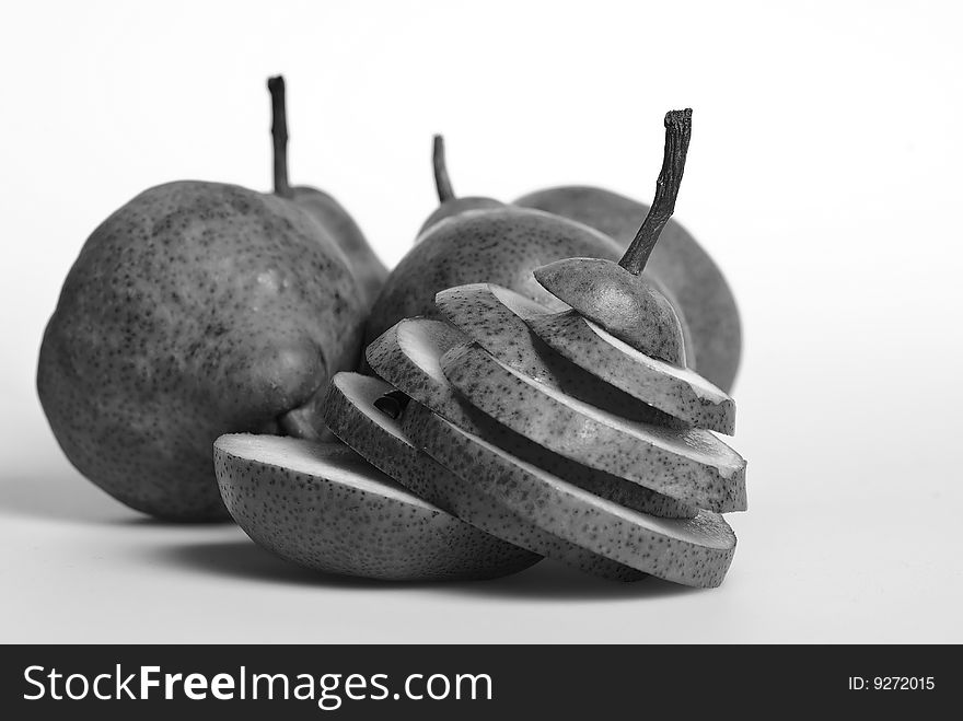 Fruit close up studio photography .