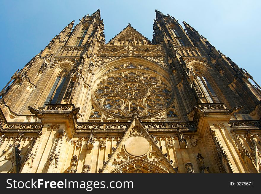 Great Roman Catholic church in Prague