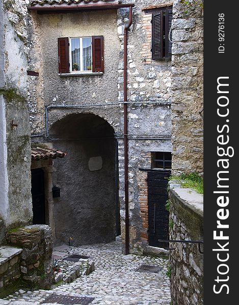 Labro, ancient and traditional town in central Italy. Labro, ancient and traditional town in central Italy