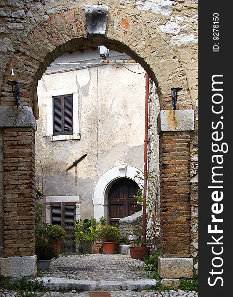 Labro, ancient and traditional town in central Italy. Labro, ancient and traditional town in central Italy