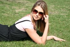 Girl Resting Stock Image Girl Resting Stock Image