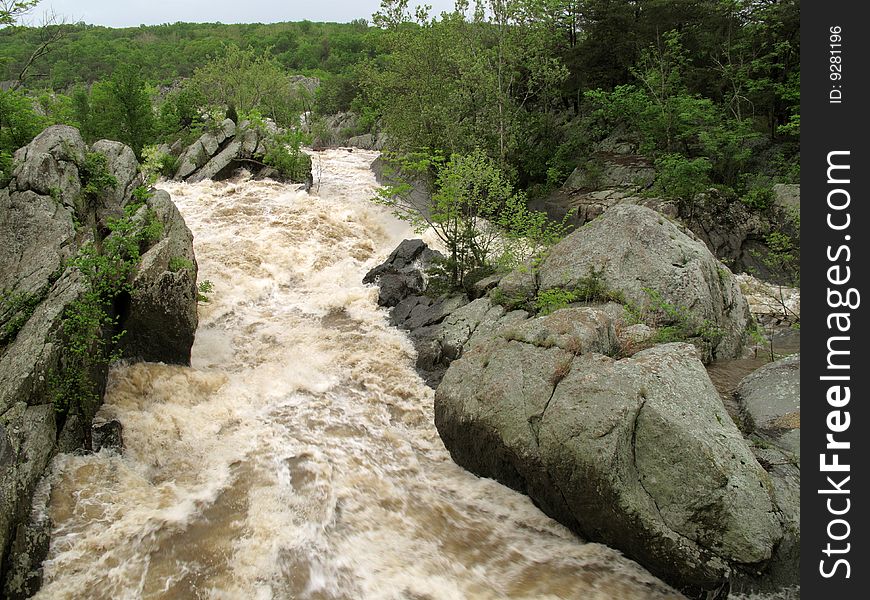 Great Falls Park Overcast