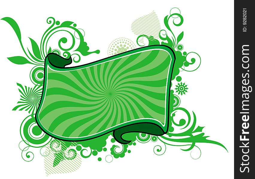 Ornament banner pattern design.created by Adobe Illustrator software.