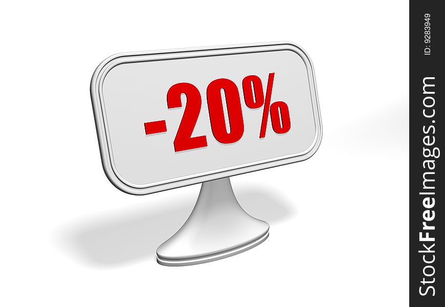 Discount sign