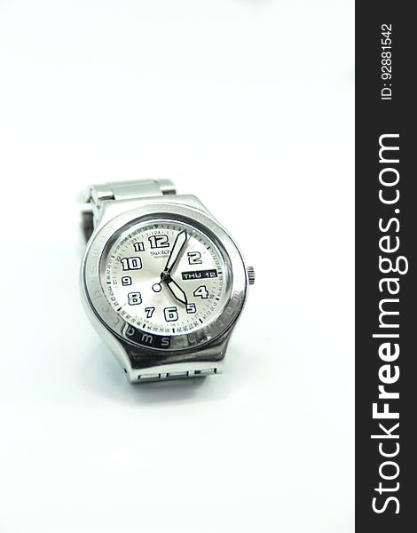 Silver Wristwatch