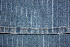 Texture A Dark Blue Jeans Royalty Free Stock Photography Texture A Dark Blue Jeans Royalty Free Stock Photography