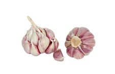 Garlic And Cloves Royalty Free Stock Photography Garlic And Cloves Royalty Free Stock Photography
