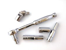 1/4 Inch Square Drive Socket Set Royalty Free Stock Images 1/4 Inch Square Drive Socket Set Royalty Free Stock Images