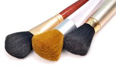 Makeup Brushes Royalty Free Stock Photo Makeup Brushes Royalty Free Stock Photo