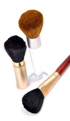 Makeup Brushes Royalty Free Stock Image Makeup Brushes Royalty Free Stock Image