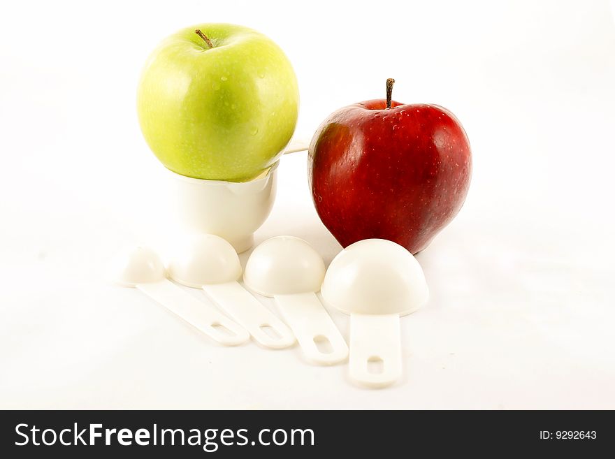 Apples And White